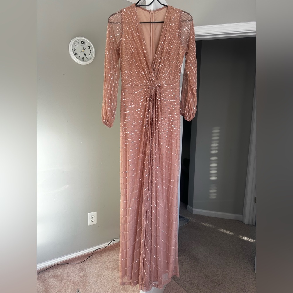 Size 6 maxi sequin dress - Picture 2 of 4